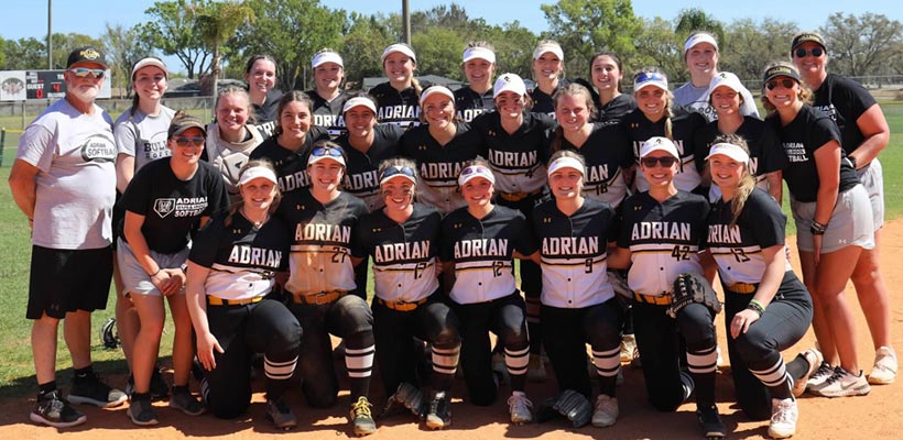 Adrian College Softball